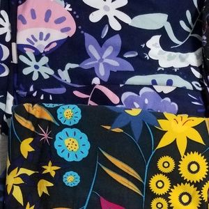 4 pairs of TC2 LuLaRoe leggings floral